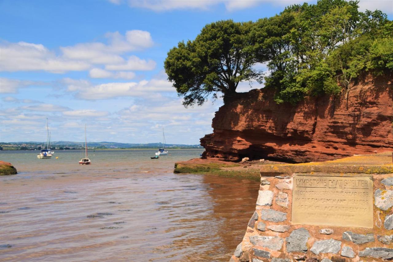 The Old Dairy B&B Lympstone Exterior foto